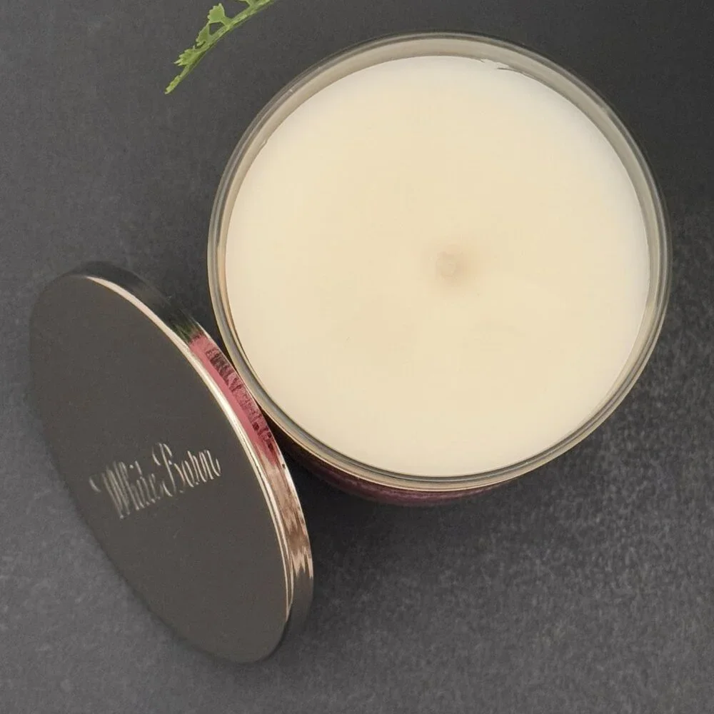 BBW Raspberries & Whipped Vanilla White Barn Bath & Body Works Single Wick Candl - Picture 6 of 10